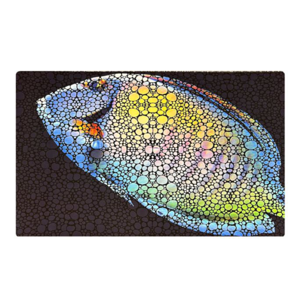 Flipper Aquarium Mat - Tang Artwork