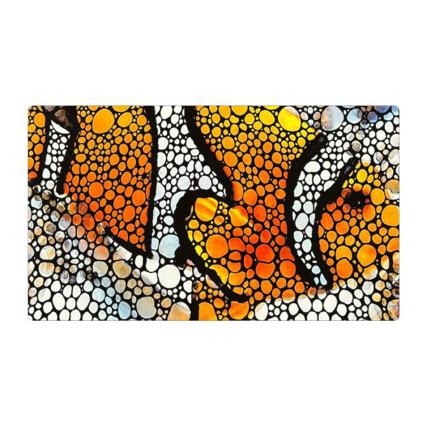 Flipper Aquarium Mat - Clownfish Artwork