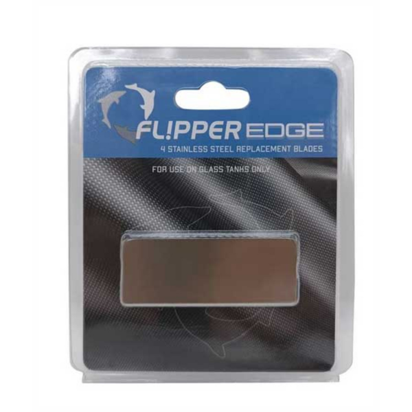 Flipper Edge Standard Stainless Steel Blades - 4pk