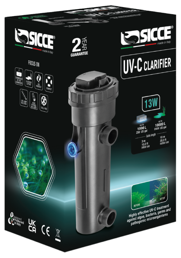 Sicce UV-C Clarifier 13W Pond