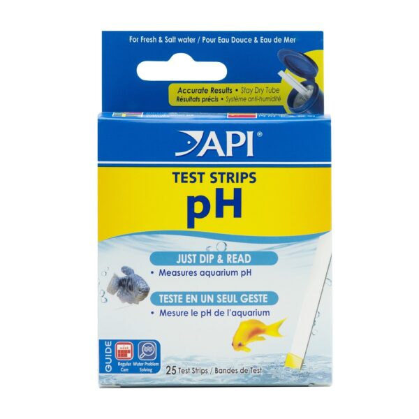 API pH Test Strips 25ct FW/SW