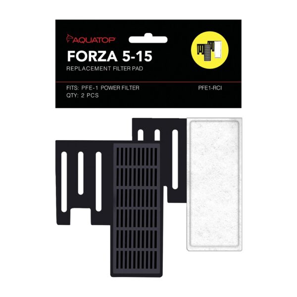 Aquatop Replacement Filter Cartridge for Forza 5-15, 2 pieces