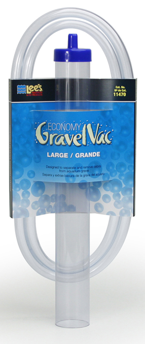 Lees Large Gravel Vacuum Cleaner, CardBoard Sleeve